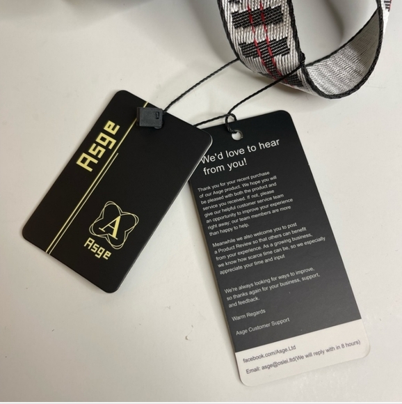 🛒🛍️💥NWT Asge Back Pack Black White Padded Straps Waterproof Ergonomic Design - Picture 14 of 16